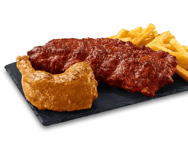 Single Rack & 1/4 Chicken