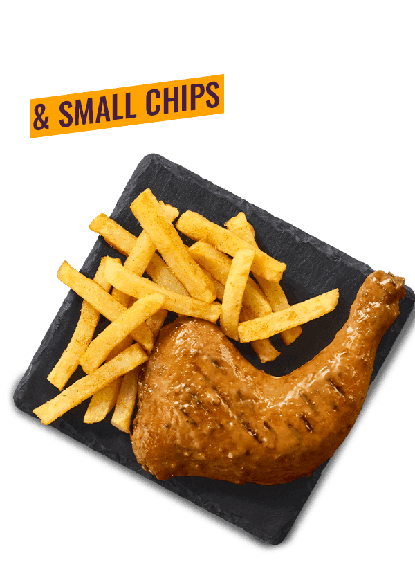 Quarter Chicken & Chips promotion