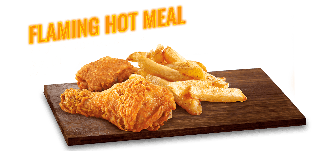 2 Piece Chicken & Chips promotion