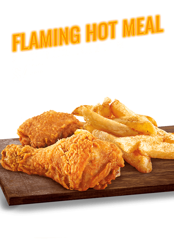 2 Piece Chicken & Chips promotion