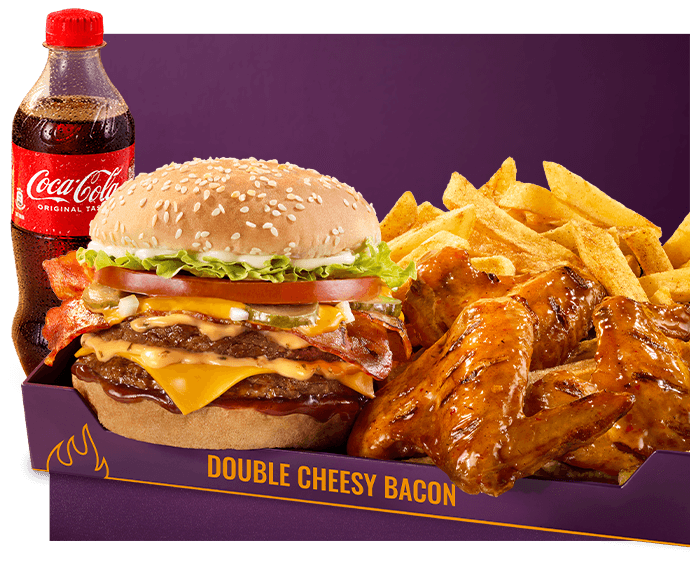 Double Cheesy Bacon Mega Box