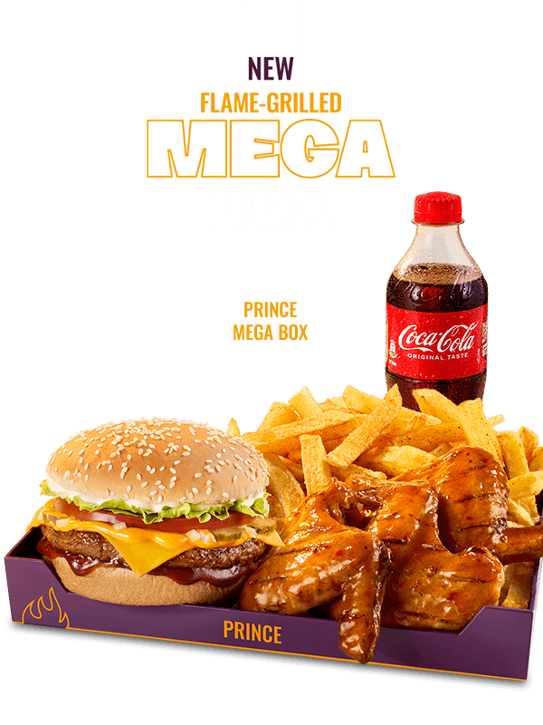 NEW Flame-Grilled Mega Boxes
